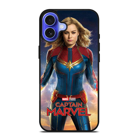 CAPTAIN MARVEL MOVIE HERO iPhone 16 Case Cover