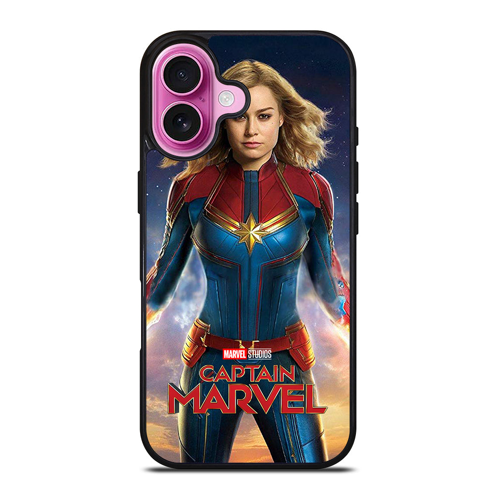 CAPTAIN MARVEL MOVIE HERO iPhone 16 Plus Case Cover