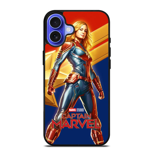 CAPTAIN MARVEL SUPERHERO iPhone 16 Case Cover