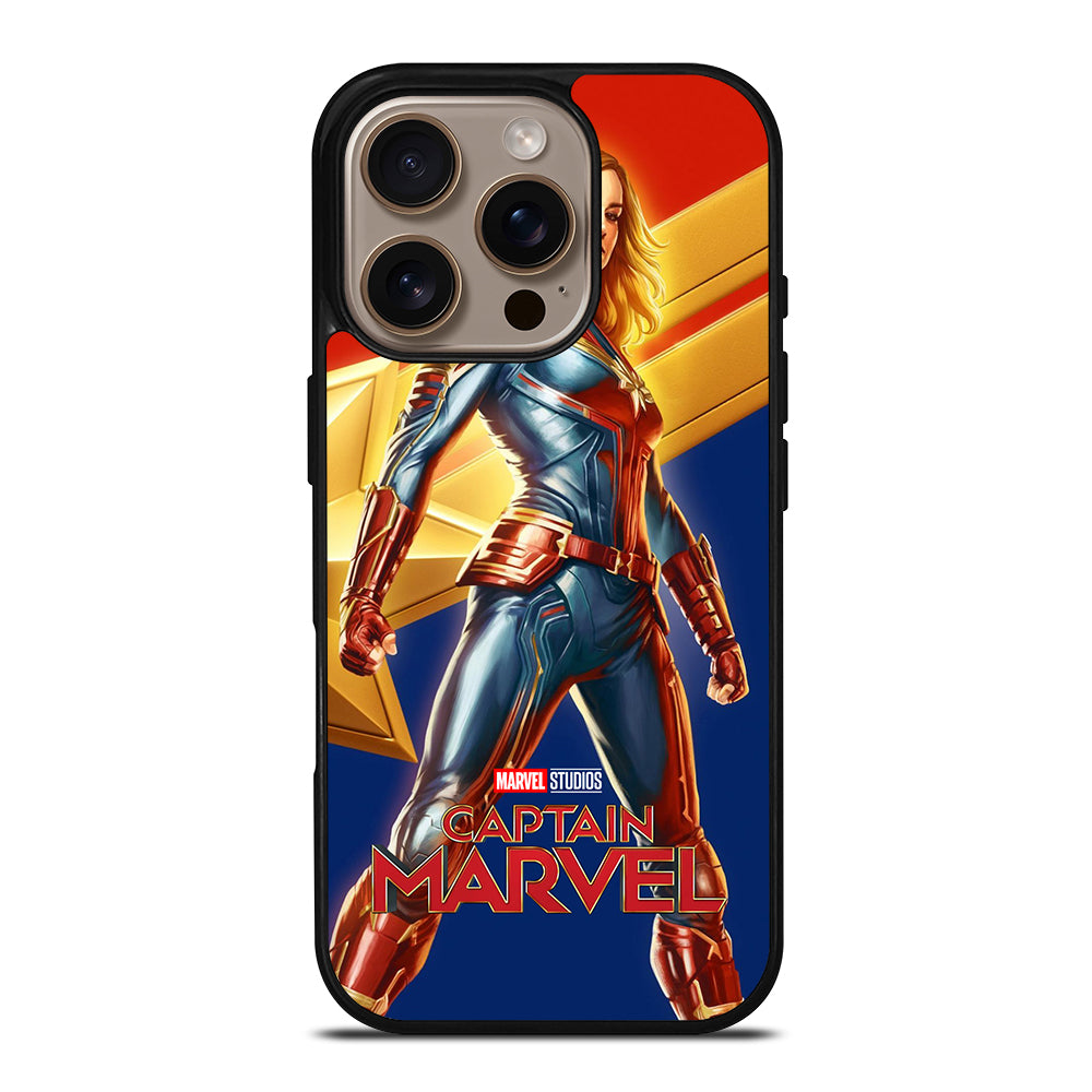 CAPTAIN MARVEL SUPERHERO iPhone 16 Pro Case Cover