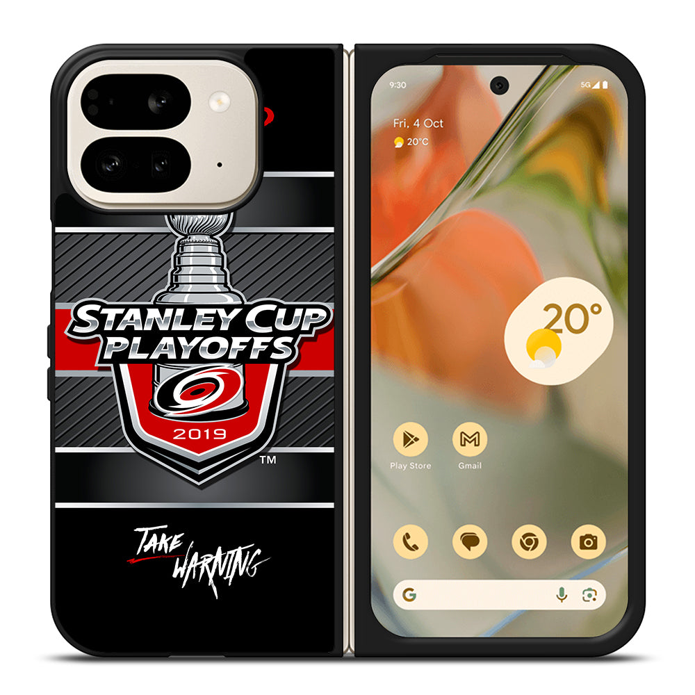 CAROLINA HURRICANES NHL LOGO 2 Google Pixel 9 Pro Fold Case Cover