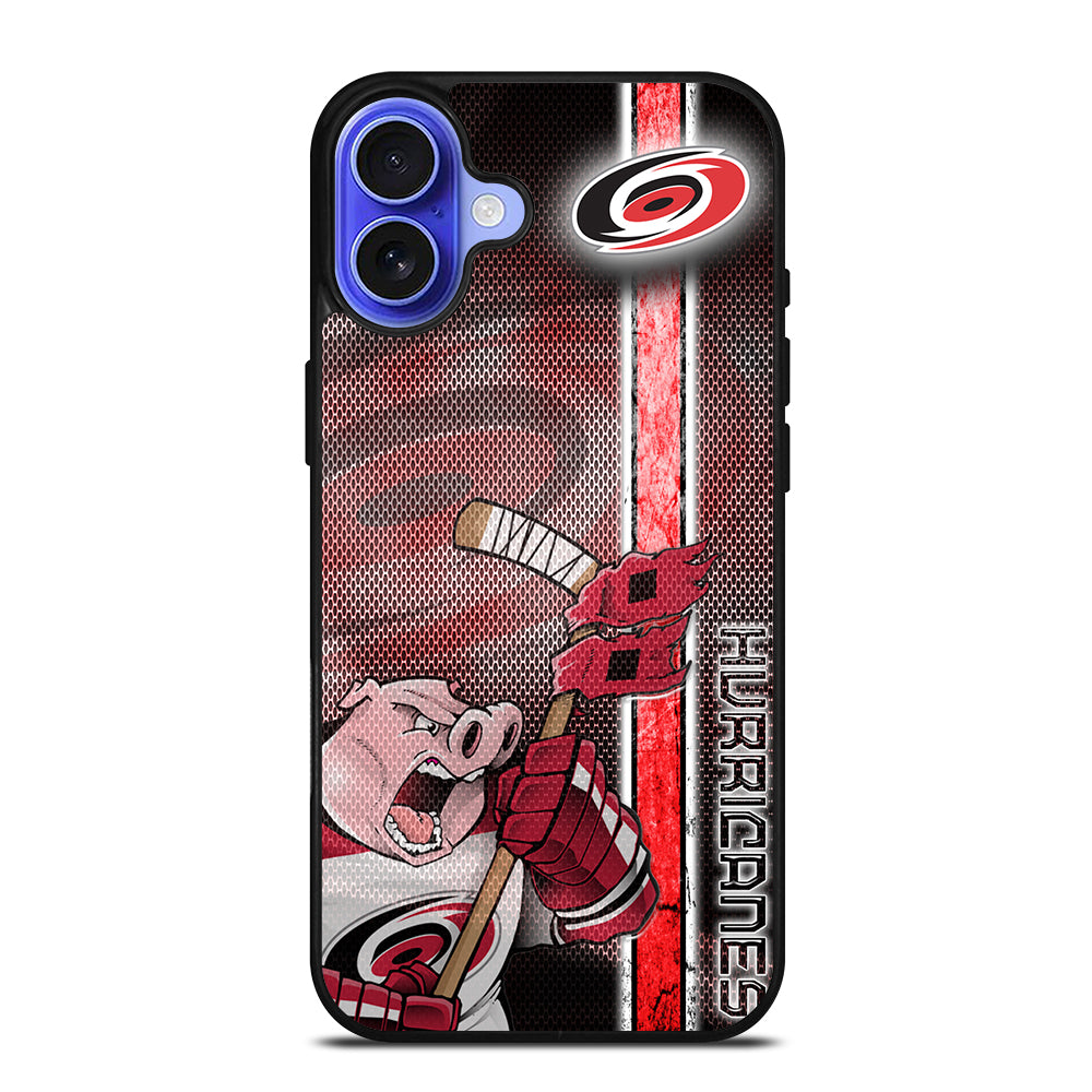 CAROLINA HURRICANES NHL LOGO 3 iPhone 16 Case Cover