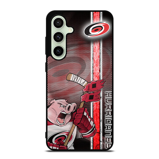 CAROLINA HURRICANES NHL LOGO 3 Samsung Galaxy S24 FE Case Cover