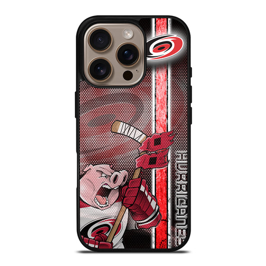 CAROLINA HURRICANES NHL LOGO 3 iPhone 16 Pro Case Cover