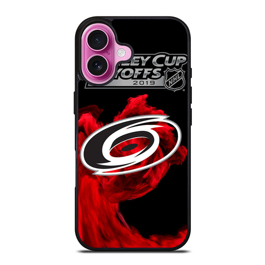 CAROLINA HURRICANES NHL LOGO iPhone 16 Plus Case Cover