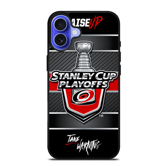 CAROLINA HURRICANES STANLEY CUP LOGO iPhone 16 Case Cover