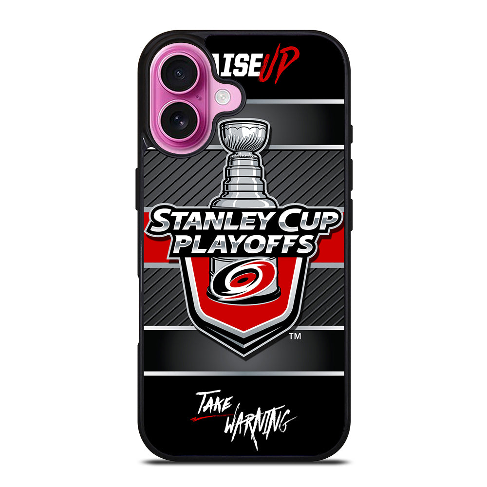 CAROLINA HURRICANES STANLEY CUP LOGO iPhone 16 Plus Case Cover