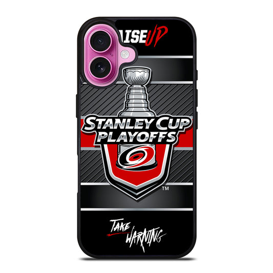 CAROLINA HURRICANES STANLEY CUP LOGO iPhone 16 Plus Case Cover