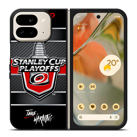 CAROLINA HURRICANES STANLEY CUP LOGO Google Pixel 9 Pro Fold Case Cover