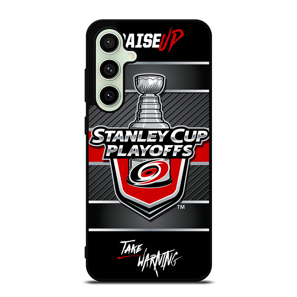 CAROLINA HURRICANES STANLEY CUP LOGO Samsung Galaxy S24 FE Case Cover