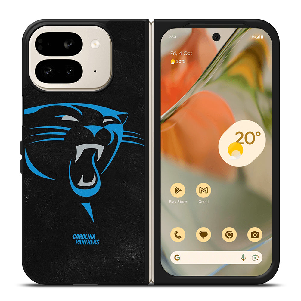 CAROLINA PANTHERS NFL LOGO 1 Google Pixel 9 Pro Fold Case Cover