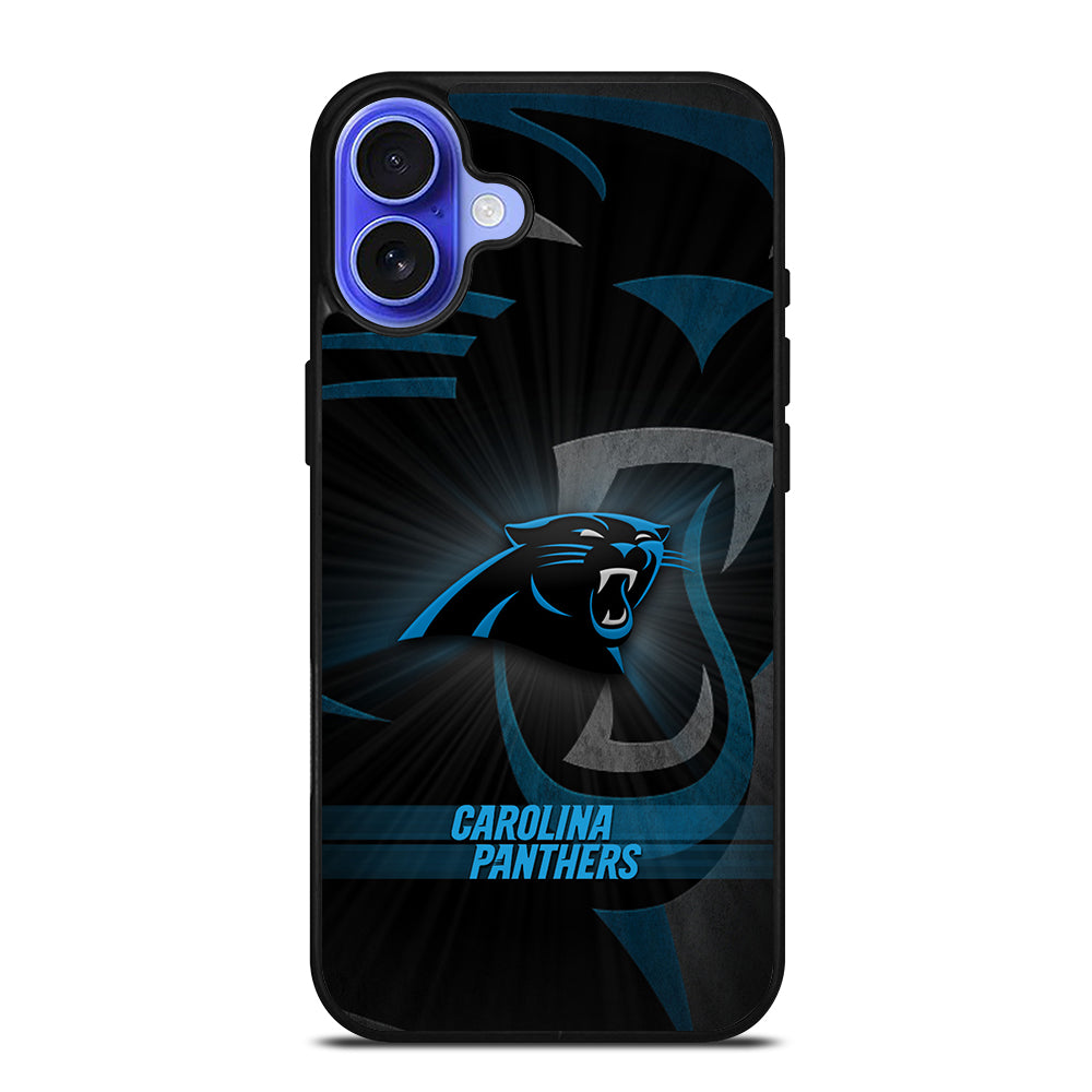 CAROLINA PANTHERS NFL LOGO 3 iPhone 16 Case Cover