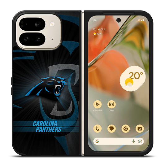 CAROLINA PANTHERS NFL LOGO 3 Google Pixel 9 Pro Fold Case Cover