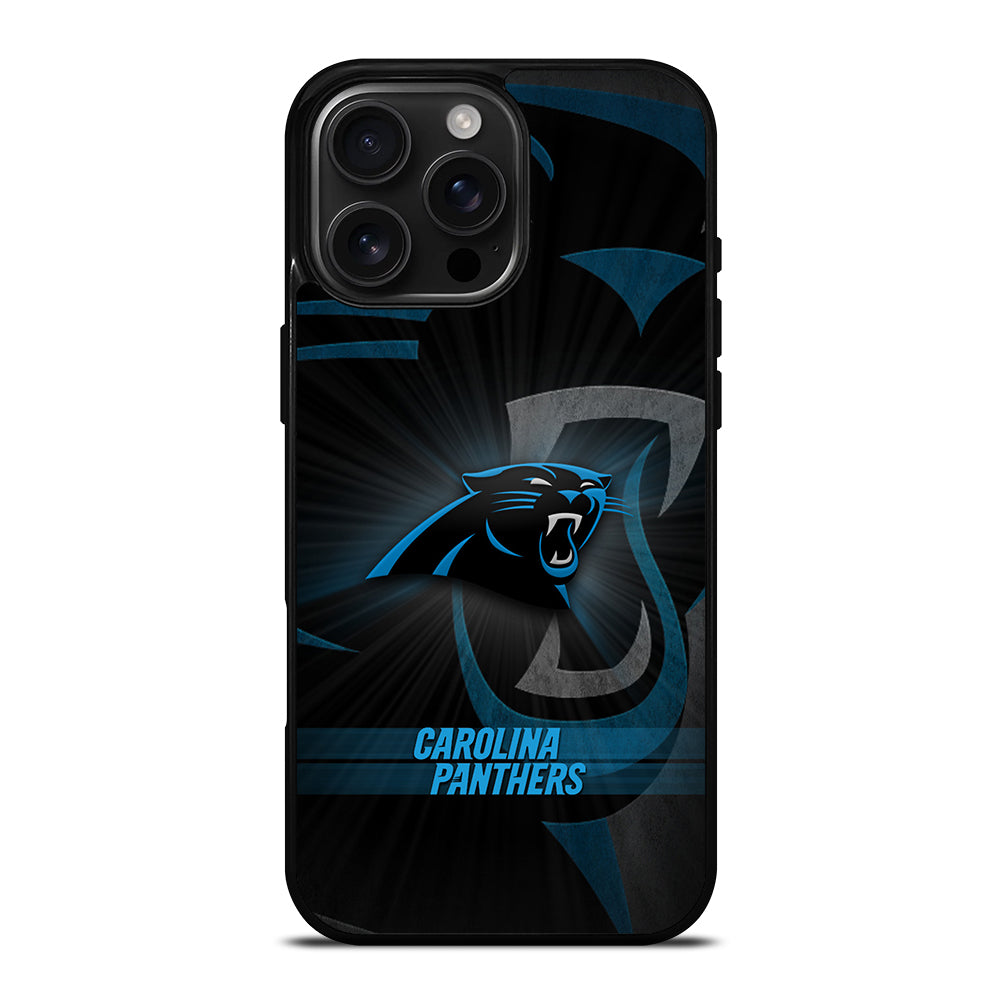 CAROLINA PANTHERS NFL LOGO 3 iPhone 16 Pro Max Case Cover