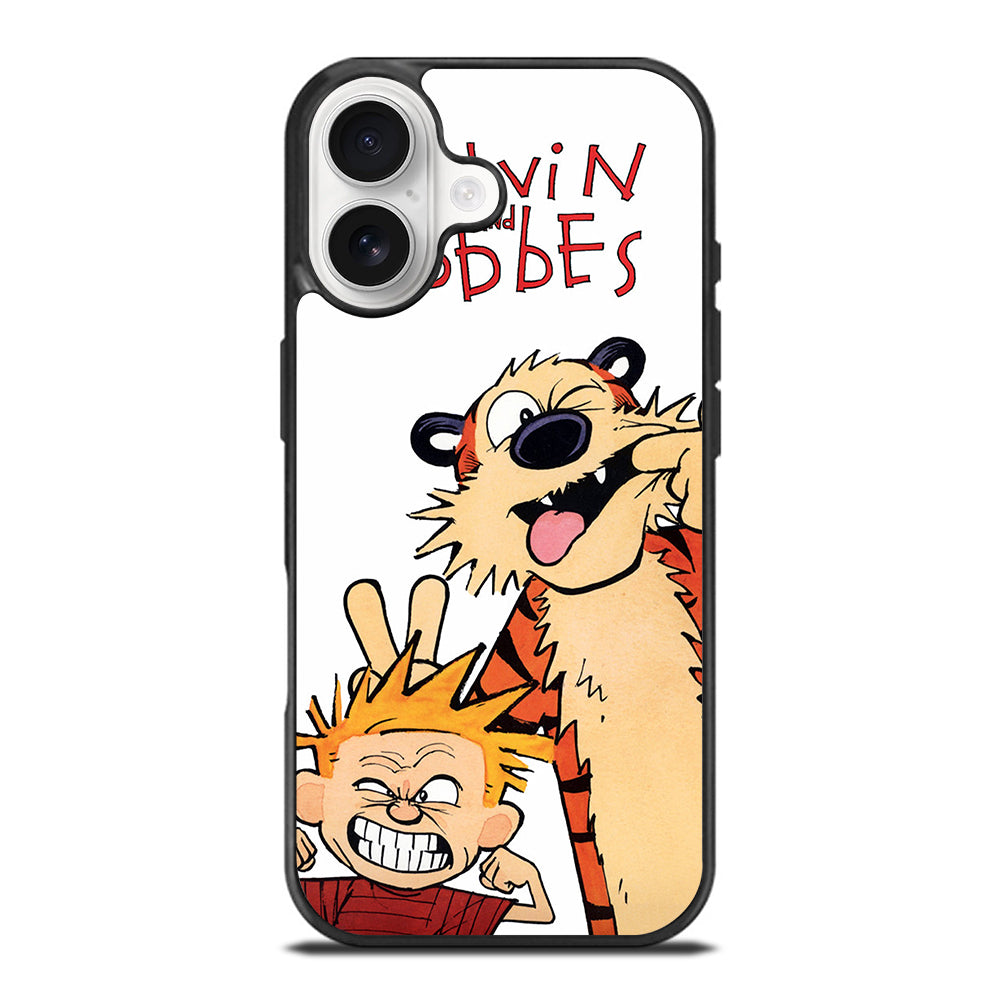 CARTOON CALVIN AND HOBES  iPhone 17 Case Cover