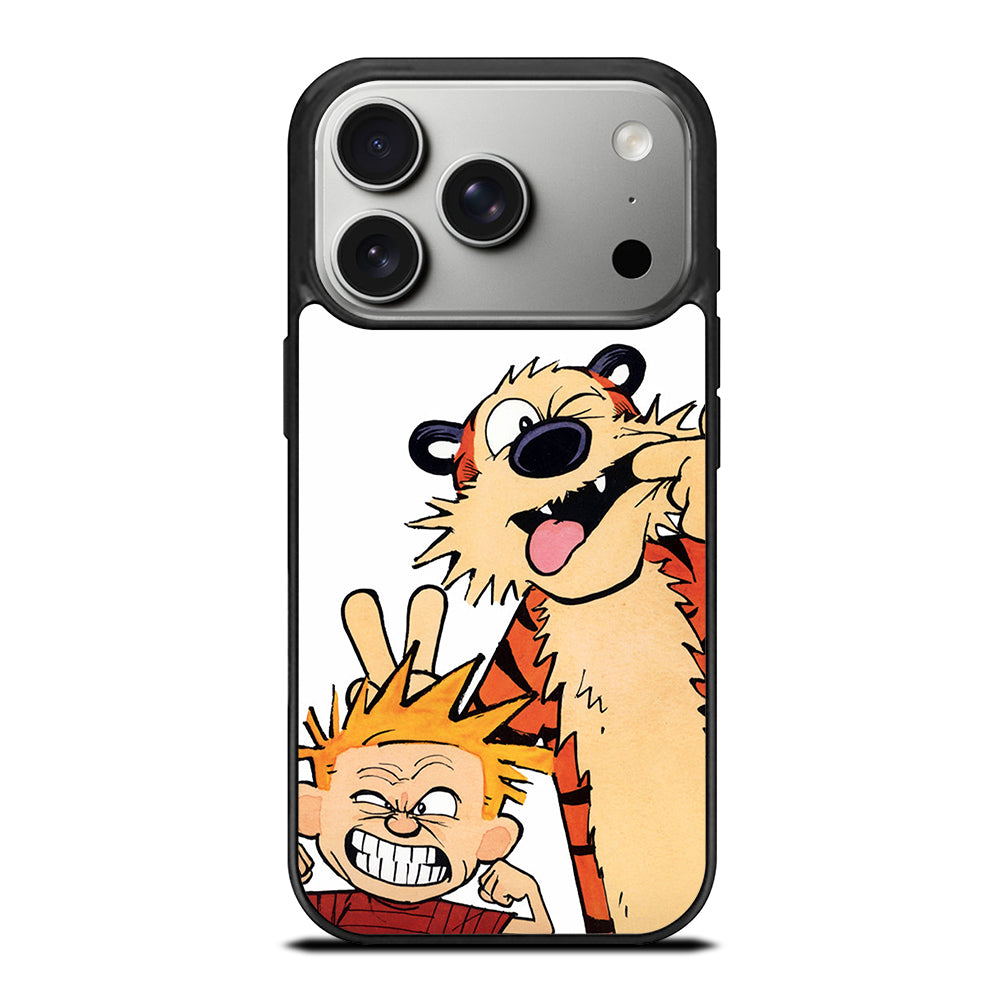 CARTOON CALVIN AND HOBES  iPhone 17 Pro Case Cover
