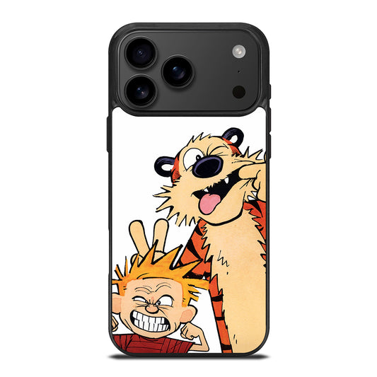 CARTOON CALVIN AND HOBES  iPhone 17 Pro Max Case Cover