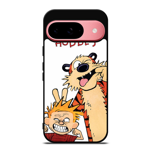 CARTOON CALVIN AND HOBES  Google Pixel 9 Case Cover