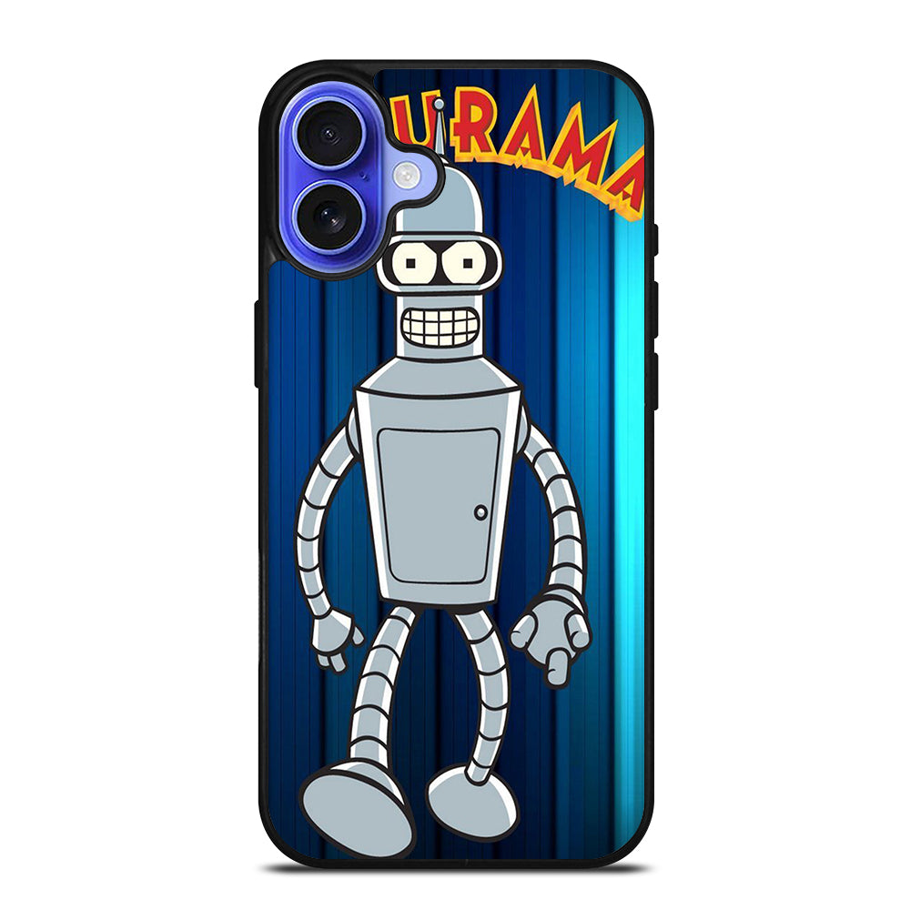 CARTOON FUTURAMA BENDER iPhone 16 Case Cover