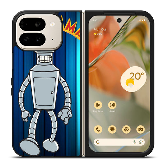 CARTOON FUTURAMA BENDER Google Pixel 9 Pro Fold Case Cover