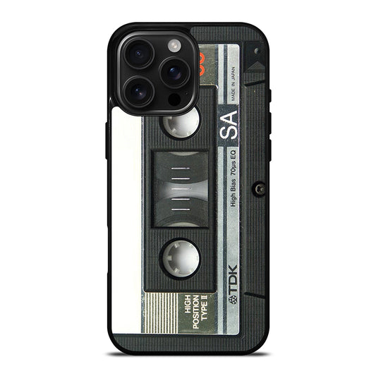 CASSETTE TAPE RETRO 2 iPhone 16 Pro Max Case Cover