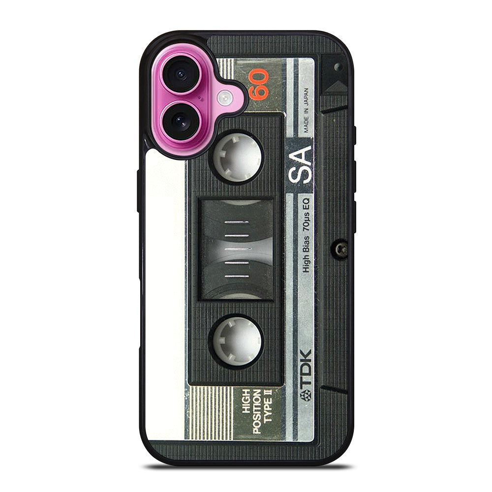 CASSETTE TAPE RETRO 2 iPhone 16 Plus Case Cover