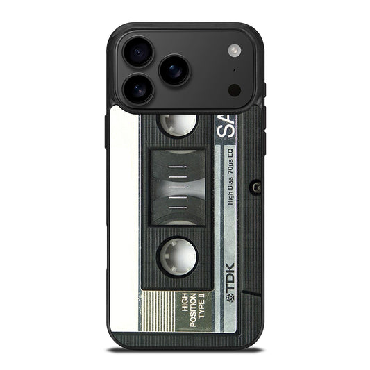 CASSETTE TAPE RETRO 2 iPhone 17 Pro Max Case Cover