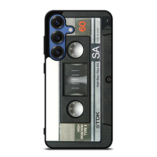 CASSETTE TAPE RETRO 2 Samsung Galaxy S25 Case Cover