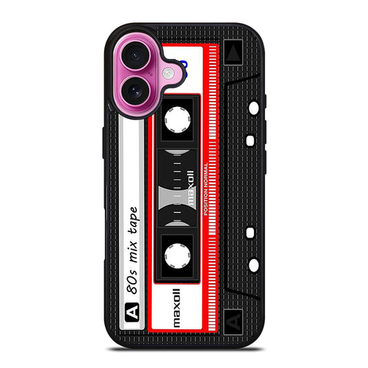 CASSETTE TAPE RETRO iPhone 16 Plus Case Cover
