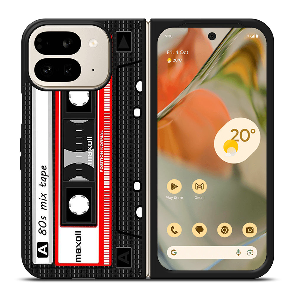 CASSETTE TAPE RETRO Google Pixel 9 Pro Fold Case Cover