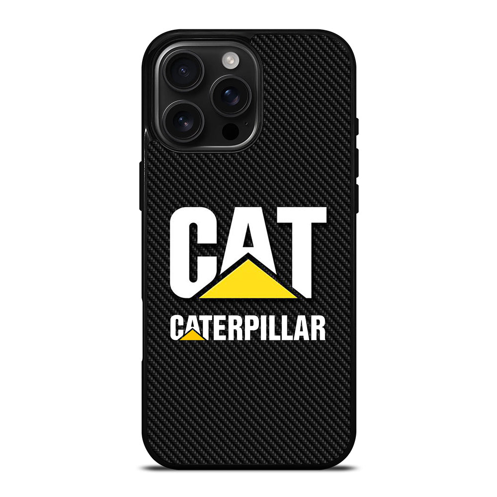 CATERPILLAR CAT CARBON LOGO iPhone 16 Pro Max Case Cover