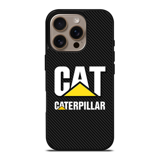 CATERPILLAR CAT CARBON LOGO iPhone 16 Pro Case Cover