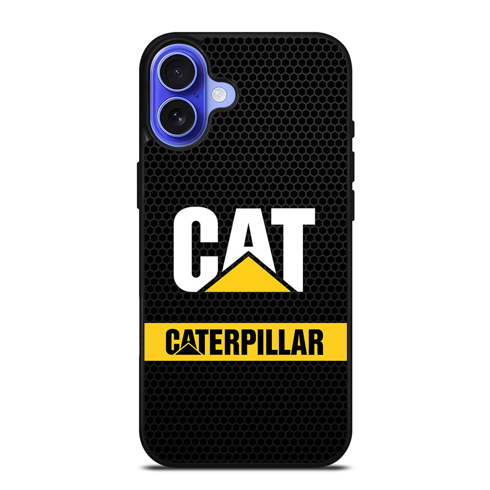 CAT CATERPILLAR METAL LOGO iPhone 16 Case Cover