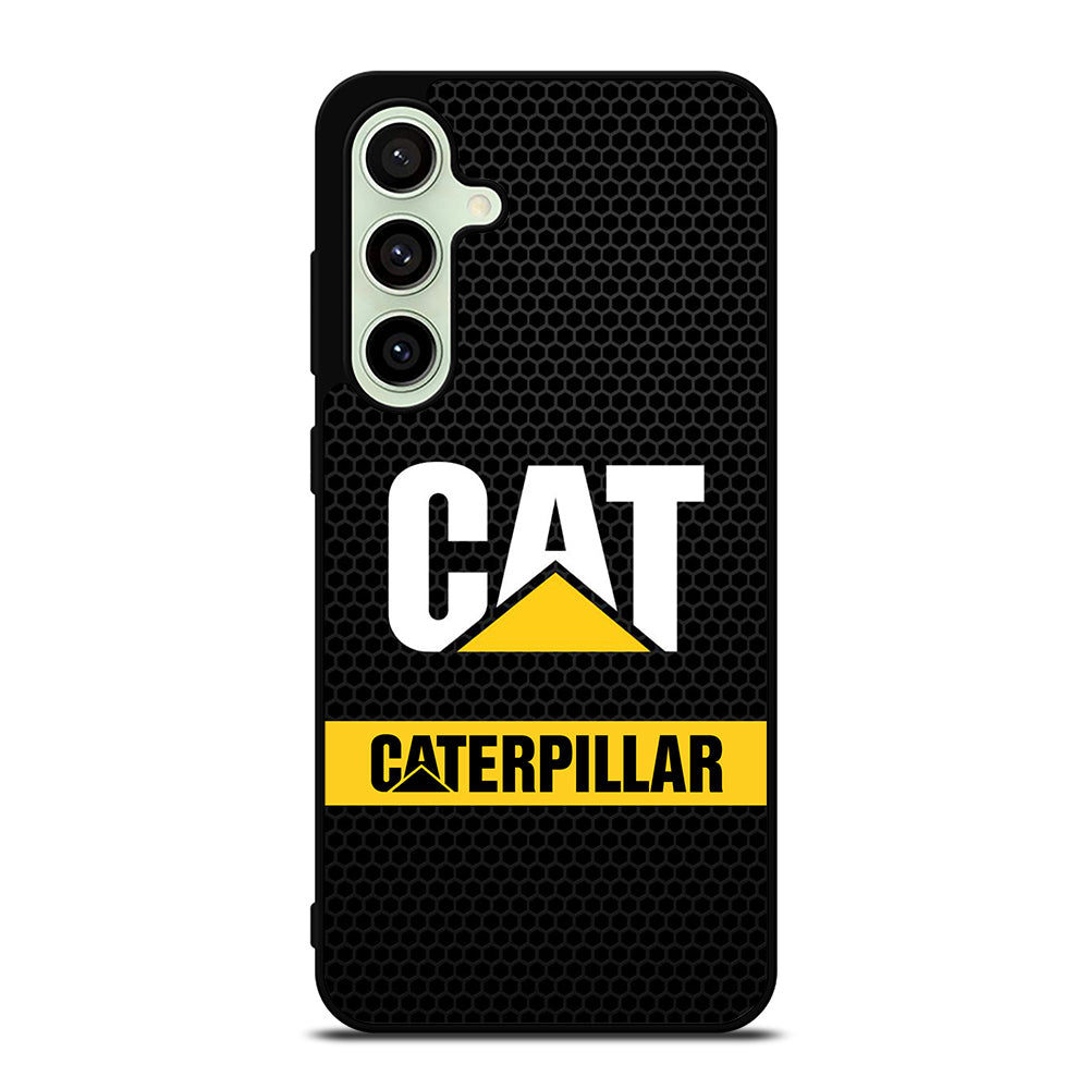 CAT CATERPILLAR METAL LOGO Samsung Galaxy S24 FE Case Cover