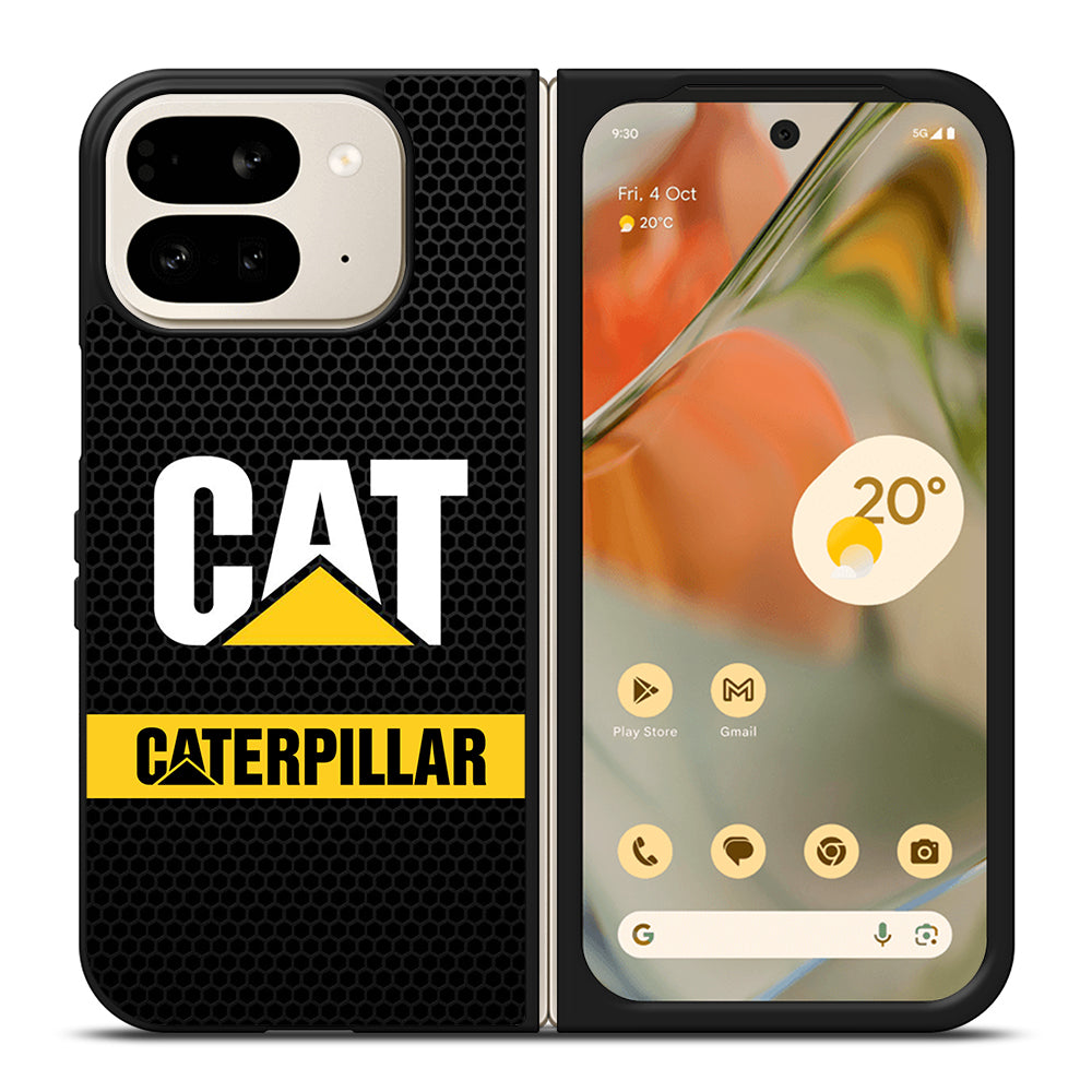 CAT CATERPILLAR METAL LOGO Google Pixel 9 Pro Fold Case Cover