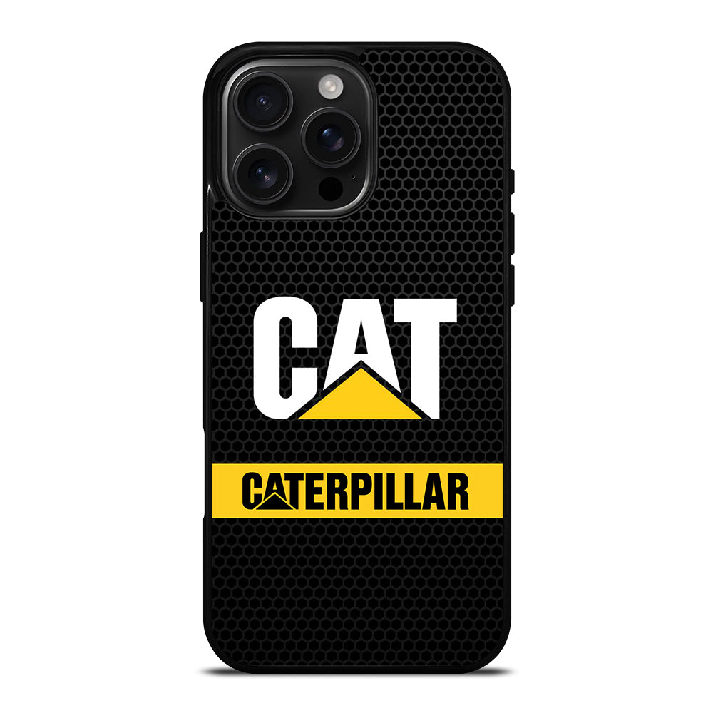 CAT CATERPILLAR METAL LOGO iPhone 16 Pro Max Case Cover