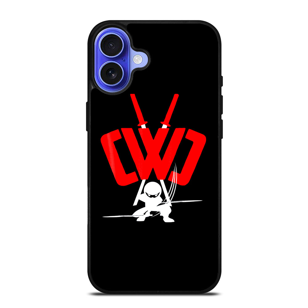 CHAD WILD BLACK LOGO iPhone 16 Case Cover