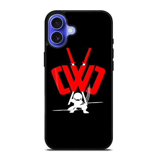 CHAD WILD BLACK LOGO iPhone 16 Case Cover