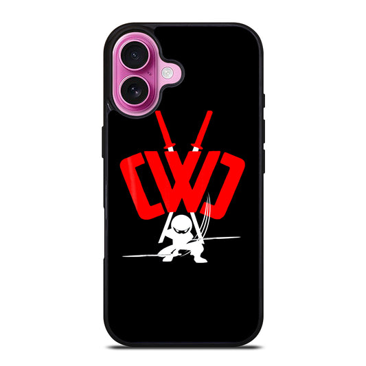 CHAD WILD BLACK LOGO iPhone 16 Plus Case Cover