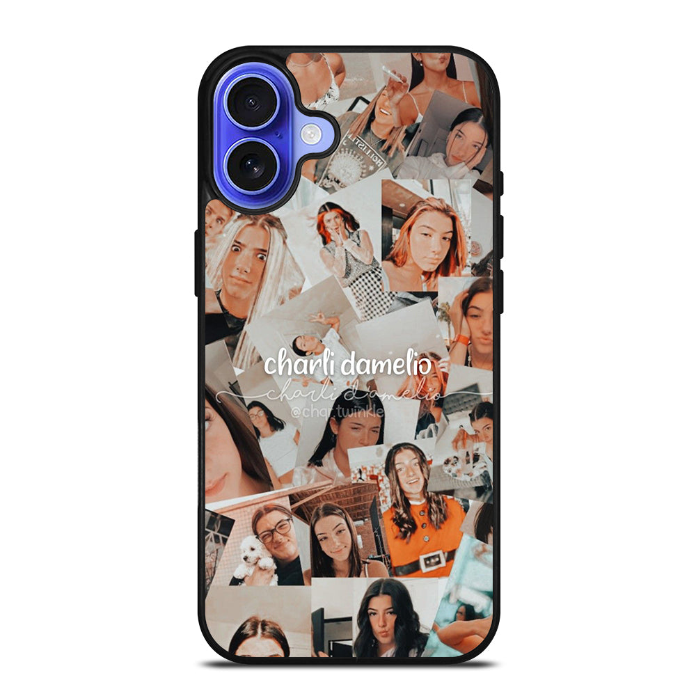 CHARLI D'AMELIO COLLAGE iPhone 16 Case Cover