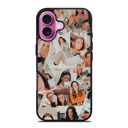 CHARLI D'AMELIO COLLAGE iPhone 16 Plus Case Cover