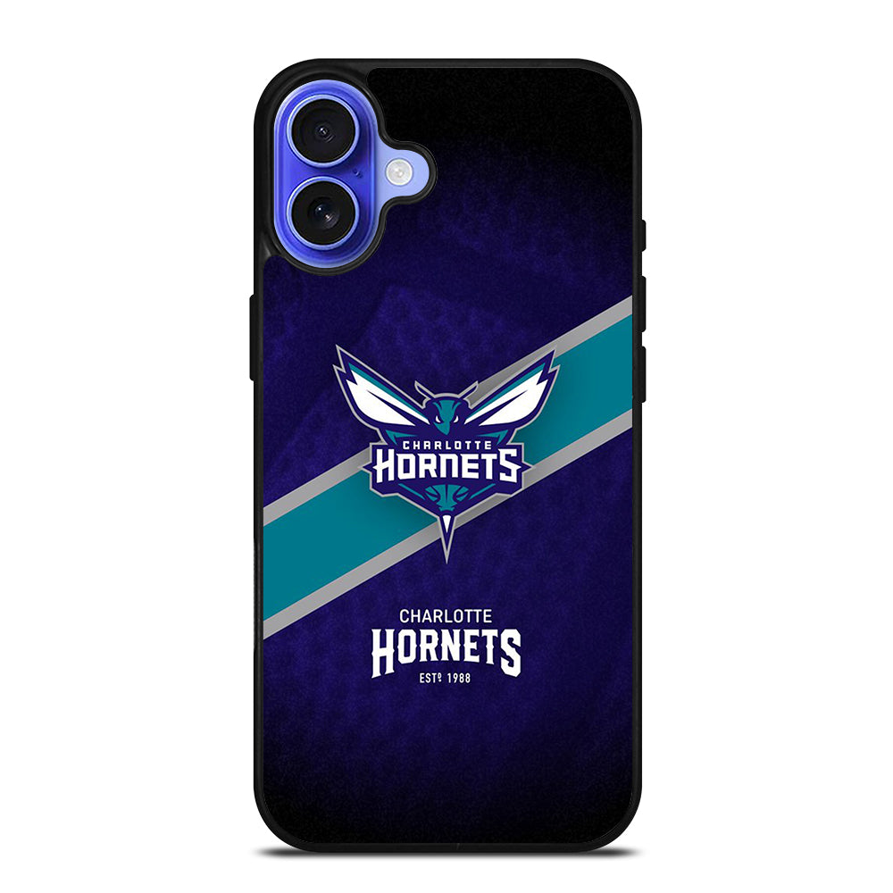 CHARLOTTE HORNETS NBA LOGO 1 iPhone 16 Case Cover