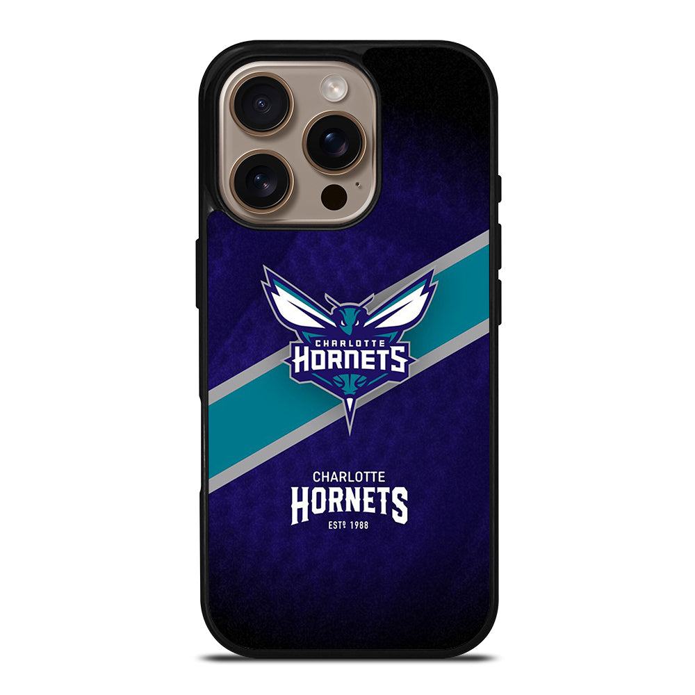 CHARLOTTE HORNETS NBA LOGO 1 iPhone 16 Pro Case Cover