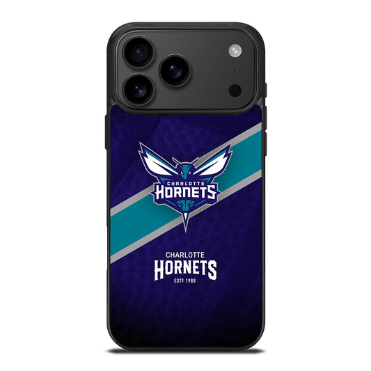 CHARLOTTE HORNETS NBA LOGO 1 iPhone 17 Pro Max Case Cover