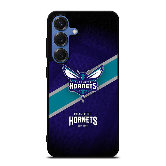 CHARLOTTE HORNETS NBA LOGO 1 Samsung Galaxy S25 Case Cover