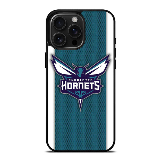 CHARLOTTE HORNETS NBA LOGO 3 iPhone 16 Pro Max Case Cover