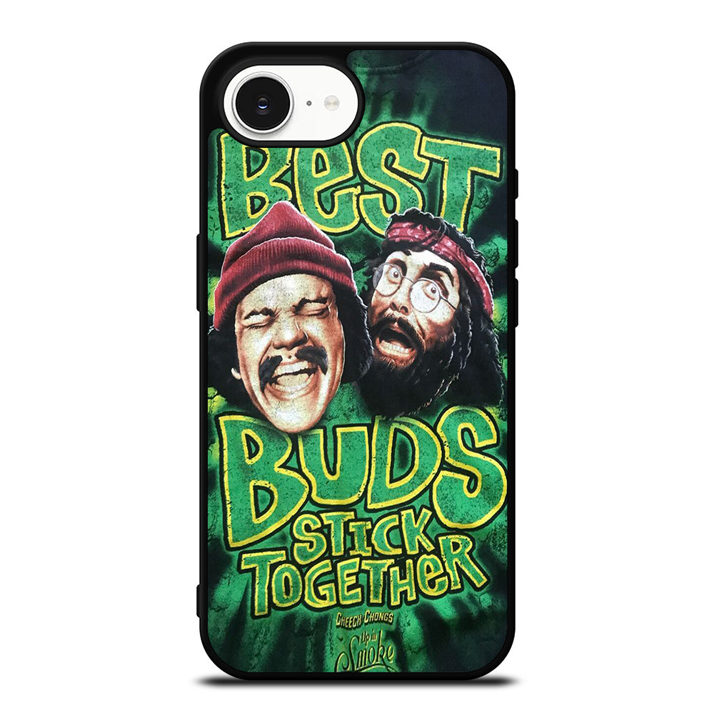 CHEECH AND CHONG BEST BUDS STICK TOGETHER iPhone 16e Case Cover