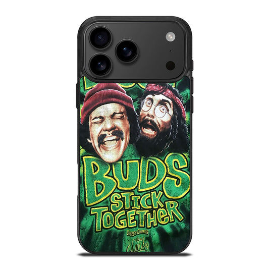 CHEECH AND CHONG BEST BUDS STICK TOGETHER iPhone 17 Pro Max Case Cover