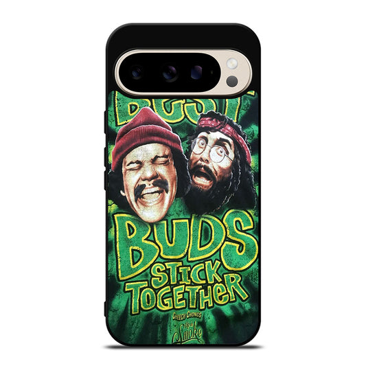 CHEECH AND CHONG BEST BUDS STICK TOGETHER Google Pixel 9 Pro Case Cover