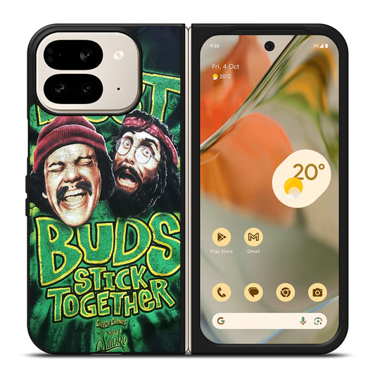 CHEECH AND CHONG BEST BUDS STICK TOGETHER Google Pixel 9 Pro Fold Case Cover